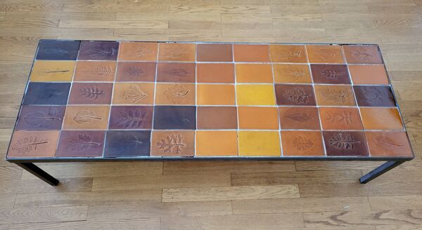 Table basse Roger Capron Francaise Côte-d'Azur 1950