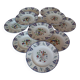 Flat plates "Vieux Rouen" Longwy