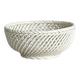 Twisted Italian porcelain bowl