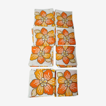 Set of 8 vintage napkins