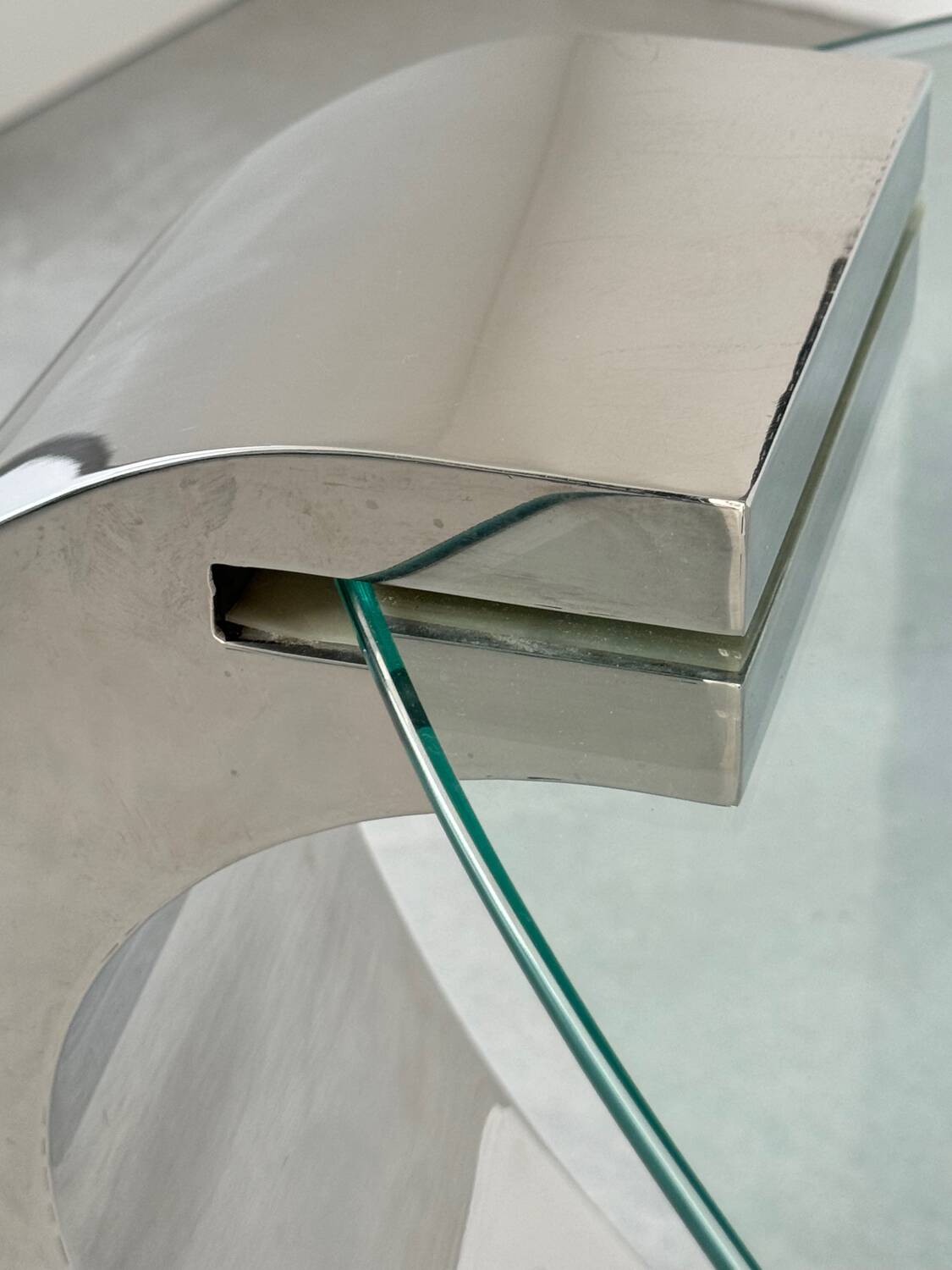 Superb postmodern Italian design coffee table from the 2000s