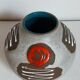 Ceramic ball vase west germany 50s