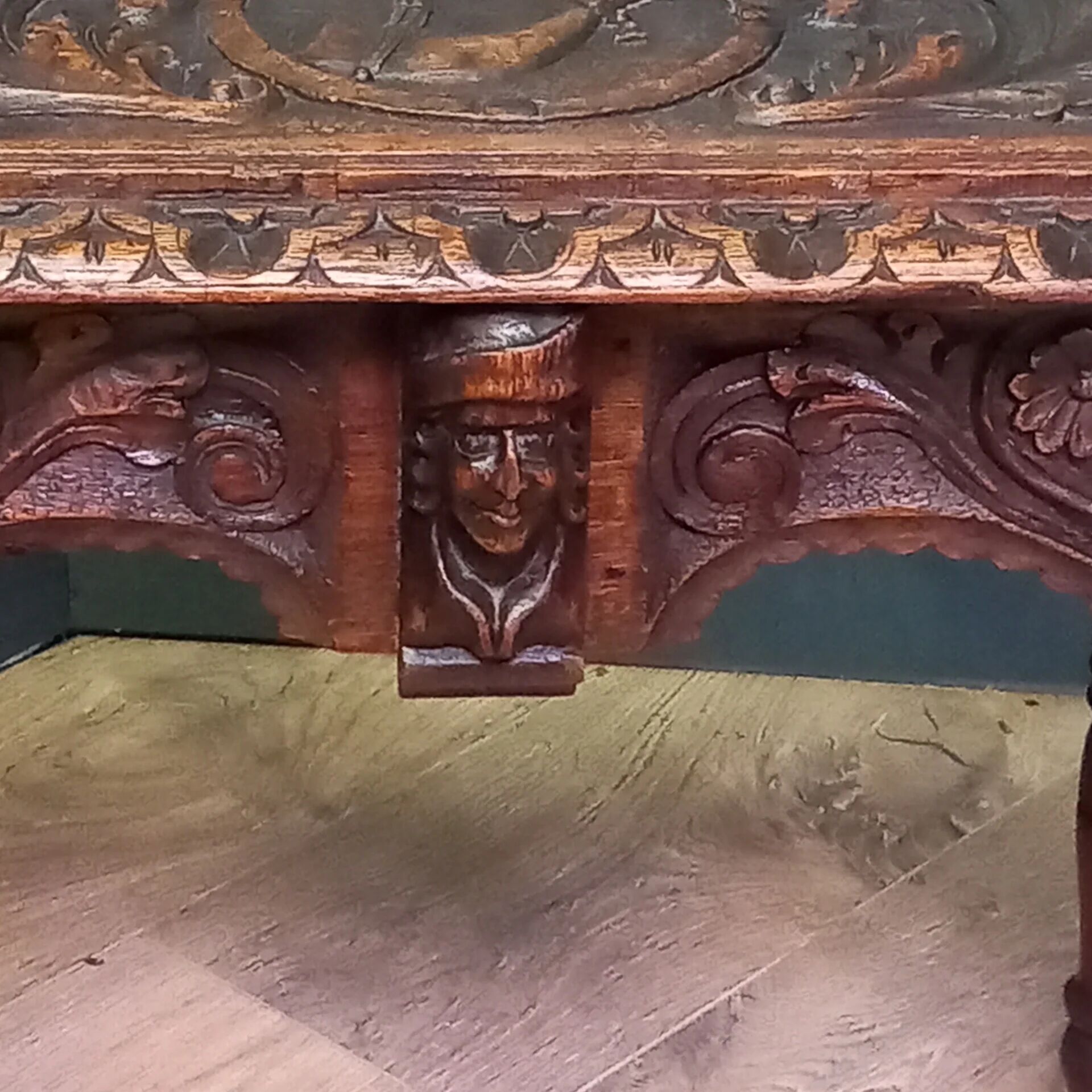19th century box bench or table