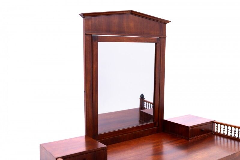 Antique dressing table from Northern Europe, circa 1880. After renovation.