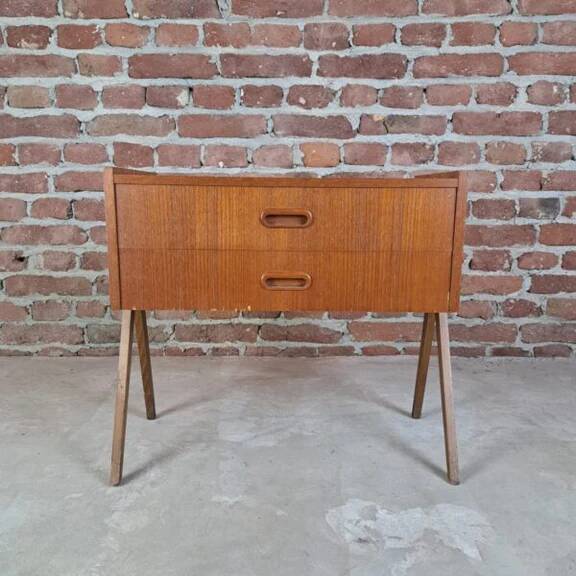 Bedside table with drawer, Denmark 1960