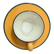 Vintage Pagnossin cup and saucer – Sun yellow on