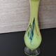 Chinese Dalian Glass vase - Snowflakes 1950