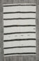 Tapis de chanvre vintage moderne, 158x248cm