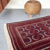Artisanal orient rug pure vintage wool - 102cm x 204cm