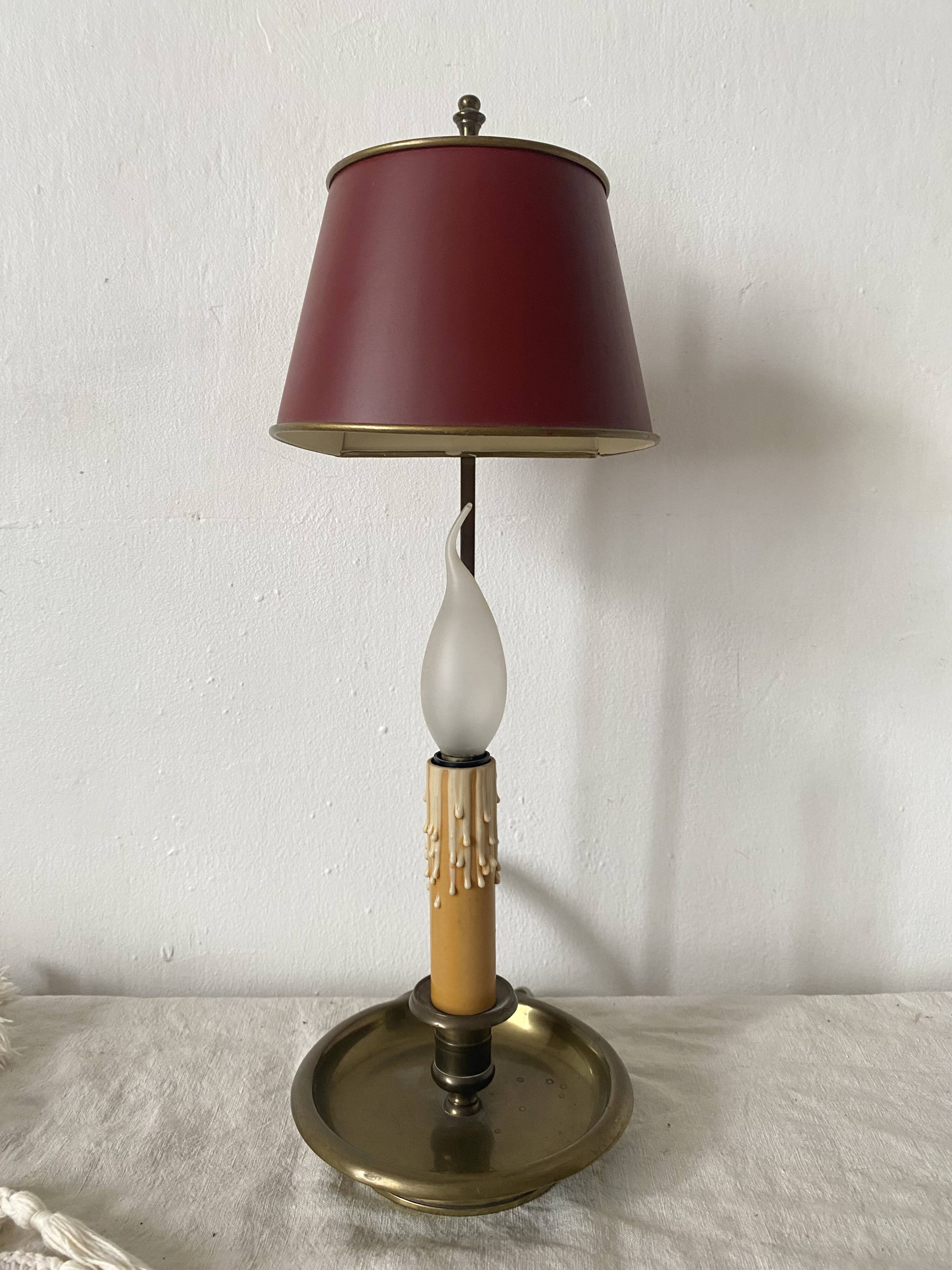Lampe bouillotte en métal