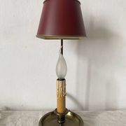 Metal hot water bottle lamp with one fire