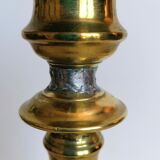 Pair of brass candlesticks