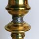 Pair of brass candlesticks