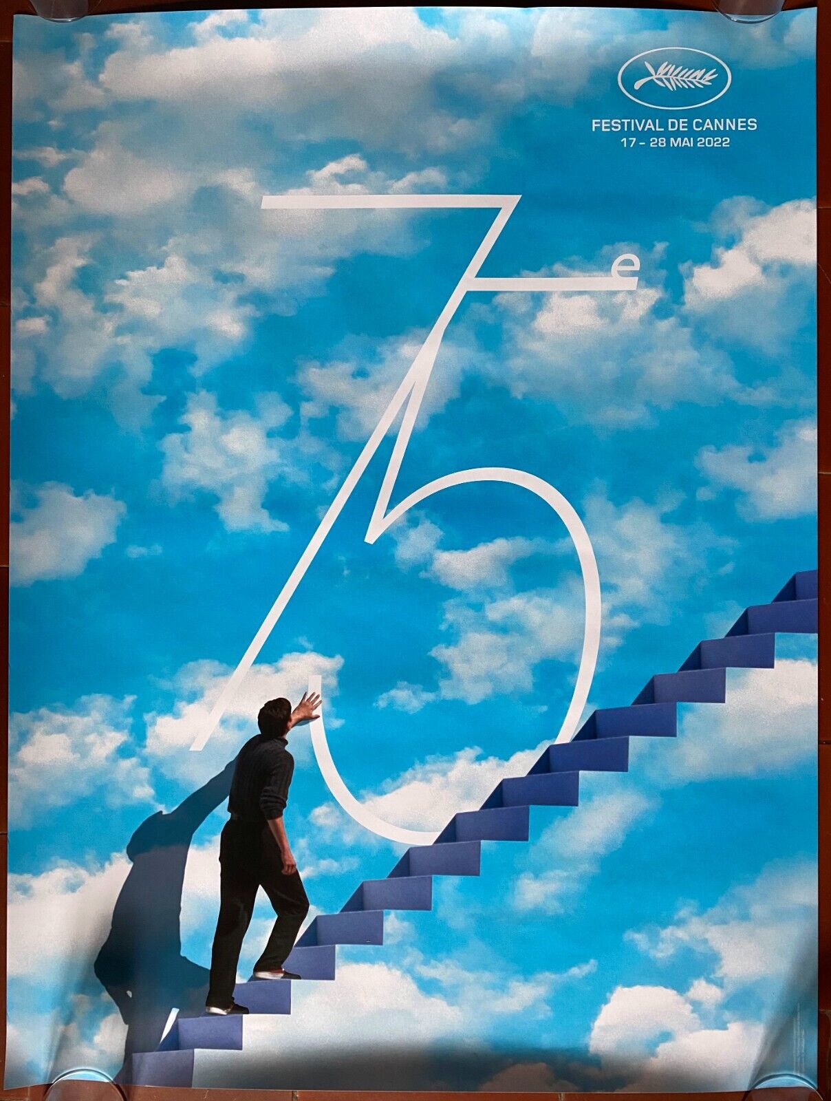 Original cinema poster "73rd Cannes Film Festival" 60x80cm