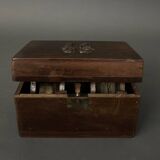 Two reel spools in their original 1900 box