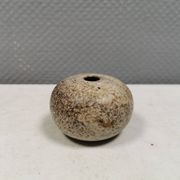 Small, lovely "hollow" ceramic vase, Danish from the 1970s.