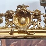 Golden Napoleon III mirror 129x224cm