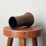 Minimalist Japandi vase, handmade ceramic, slow Japanese decoration