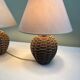 Pair of bedside lamps