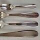 Cutlery  37 pieces silver metal