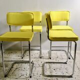 Set of 2 bar stools 1980