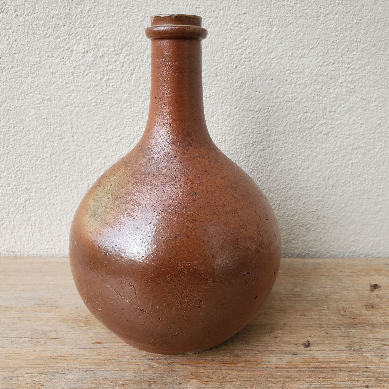 Bottled stoneware bottle