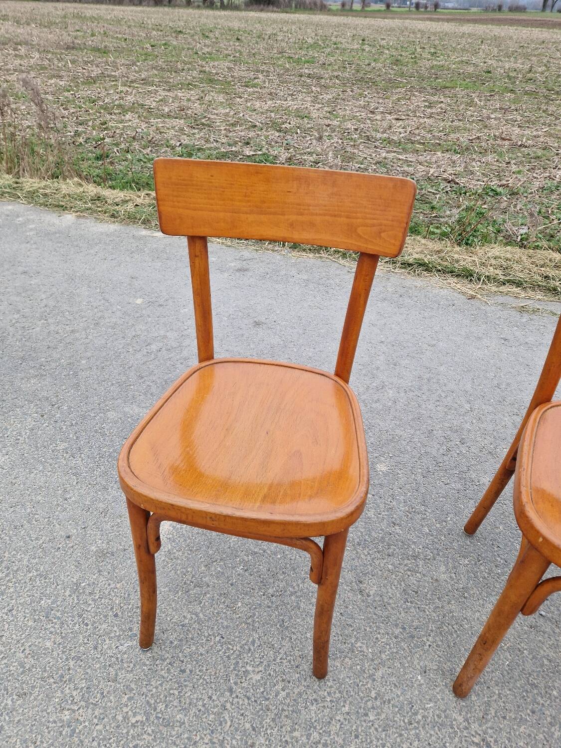 Set of 3 bistro chairs