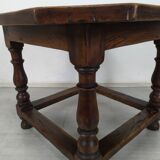 Rustic oak coffee table