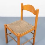 Italian Modern architectural pair of chairs, 1960’s