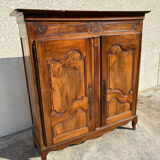 Antique wardrobe Louis XV style walnut