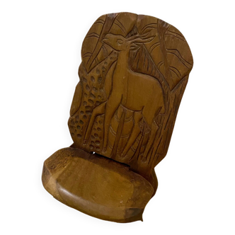 Small African reclining chair