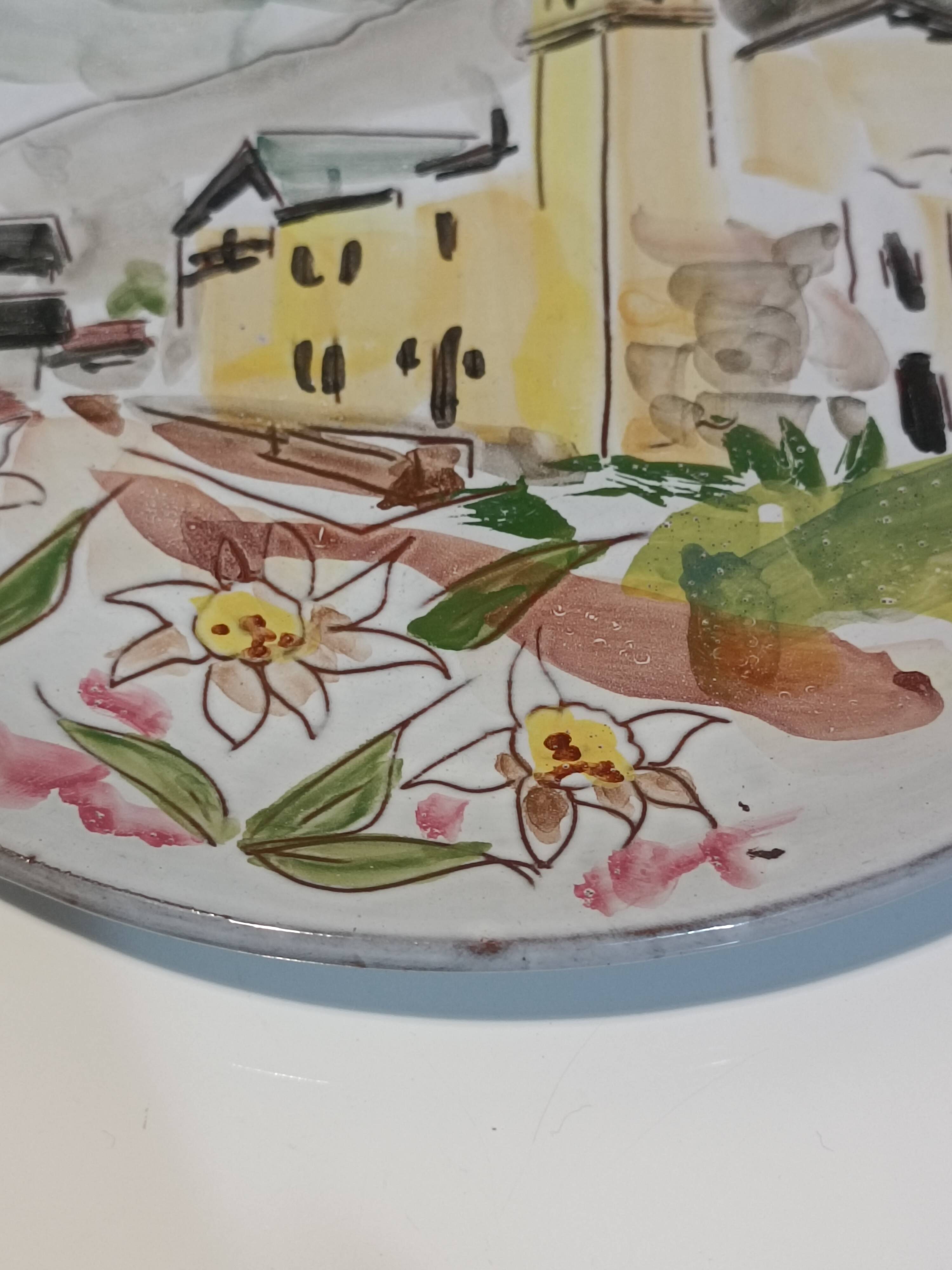 Camos Vallauris ceramic plate