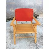 Children's desk Baumann foot compass and chair