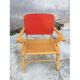 Children's desk Baumann foot compass and chair
