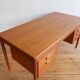 Danish Teak Desk by Børge Mogensen for Søborg Møbelfabrik, 1950s