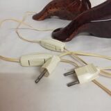 Ceramic seal lamps with white opal crystal balloon