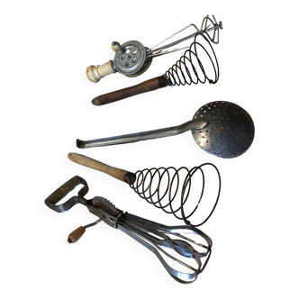 Set of vintage kitchen utensils