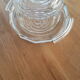 Art Deco glass dessert or cheese bell