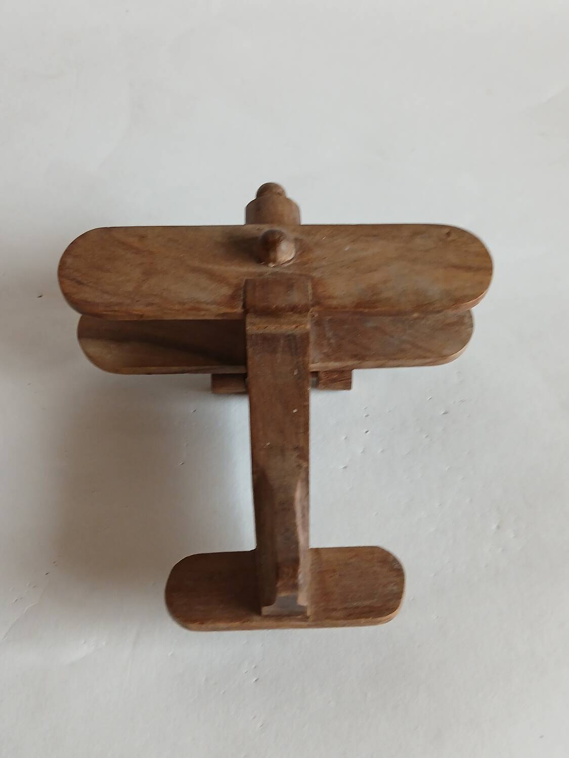 Wooden airplane