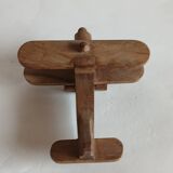Wooden airplane