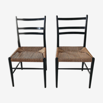 Pair of chairs "Gracell" for Gemla Sweden by Yngve Ekström dating from 1956