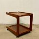 Vintage wooden sideboard in Scandinavian style