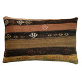 Vintage turkish handmade cushion cover , 40 x 60 cm