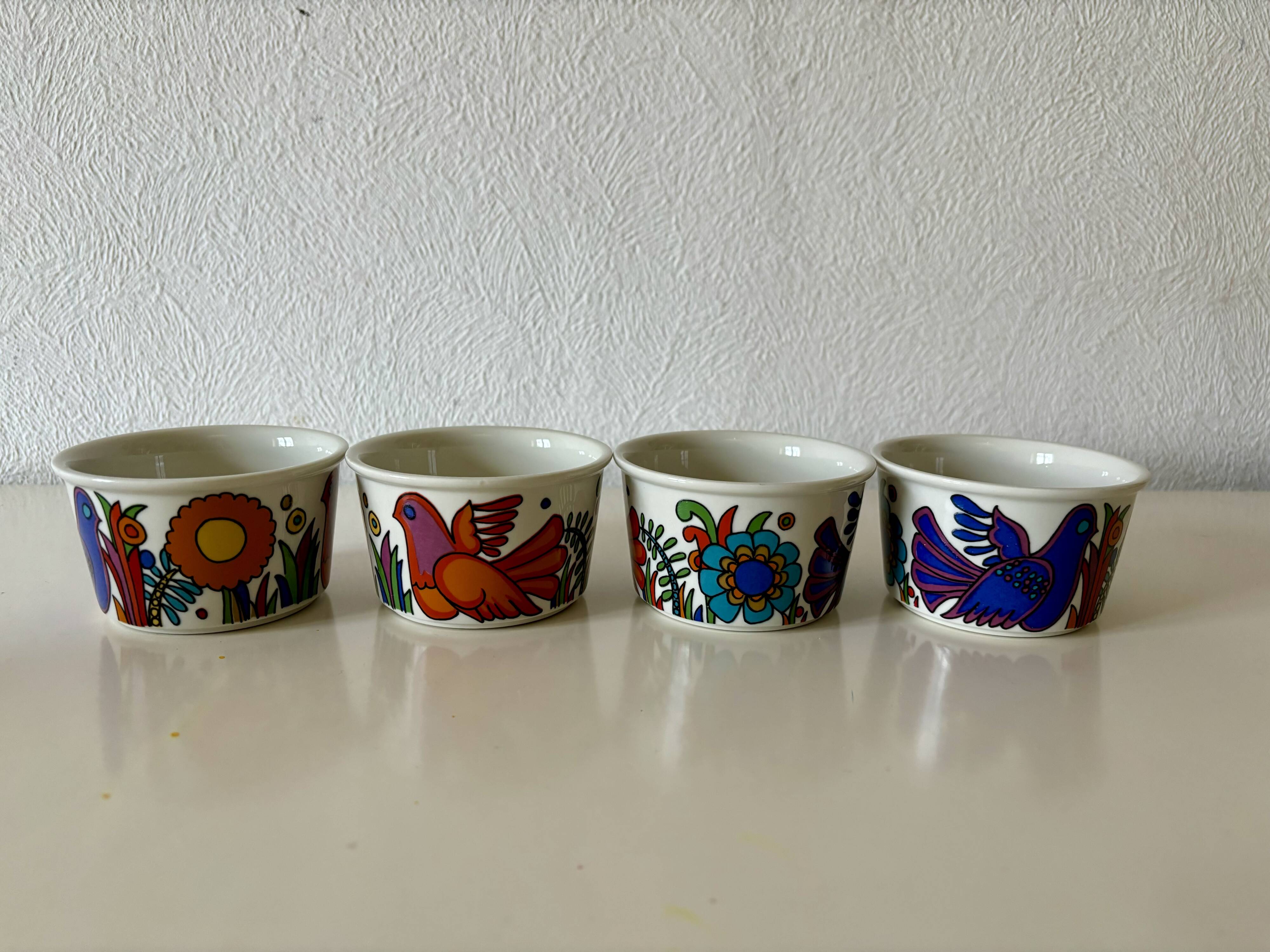 4 Acapulco ramekins Villeroy and Boch 1960