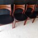 4 Danish chairs in solid teak, model 310 , design Erik Buch