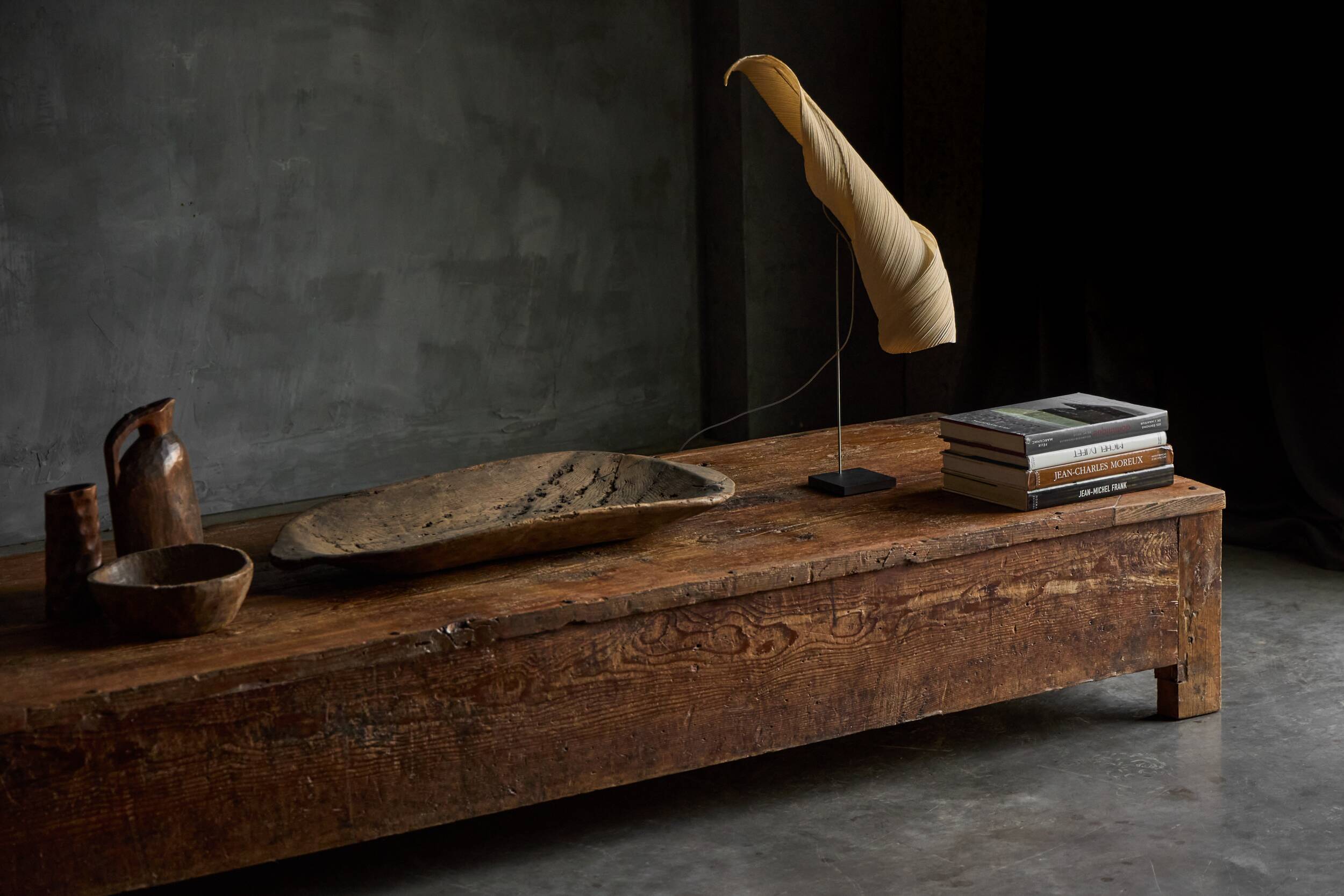 Table basse rustique vernaculaire, France, 20e siècle