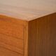 Scandinavian vintage nightstand with two drawers