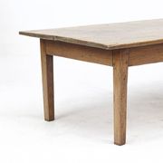 Table basse de ferme rustique en chêne