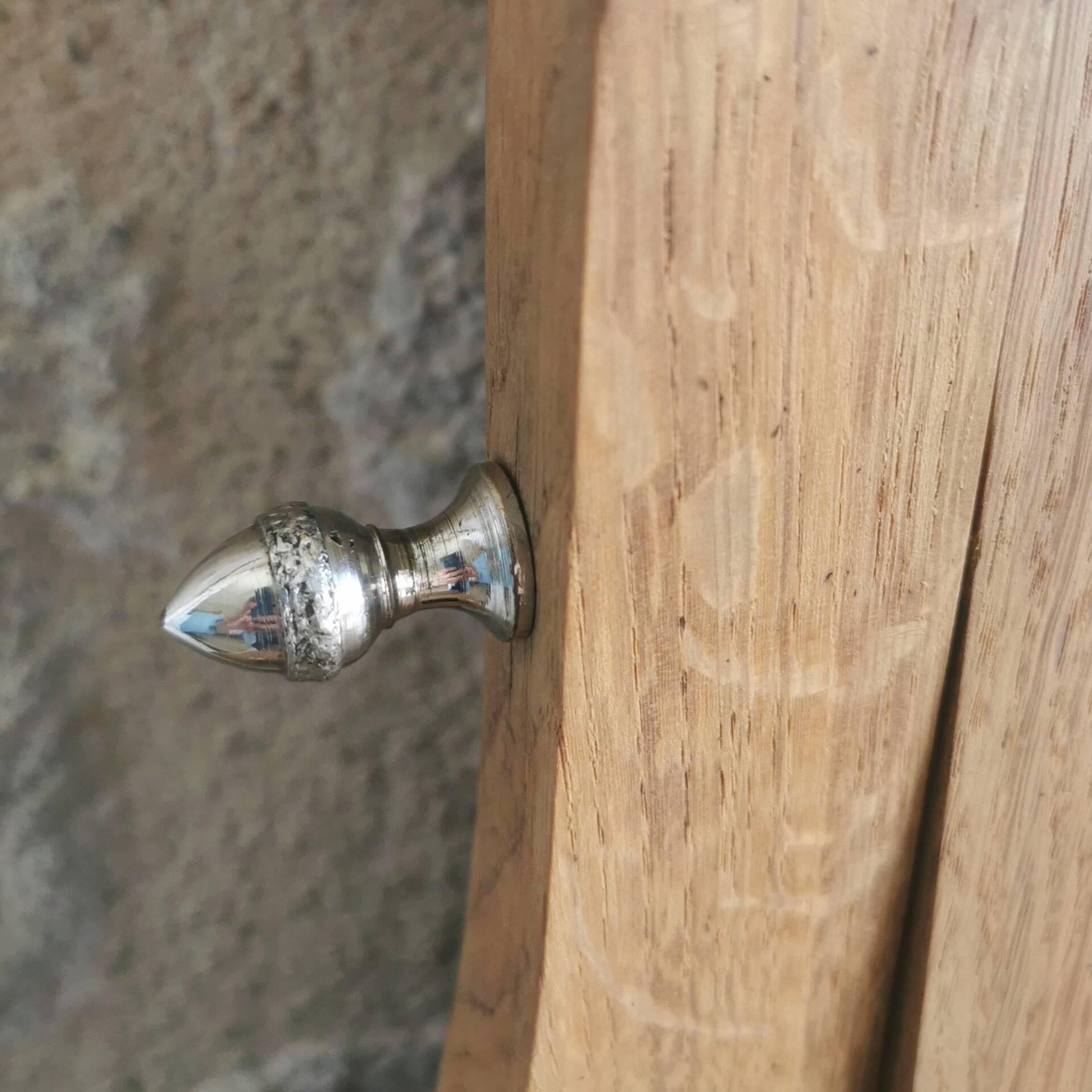Coiffeuse Vintage en bois, entièrement restaurée