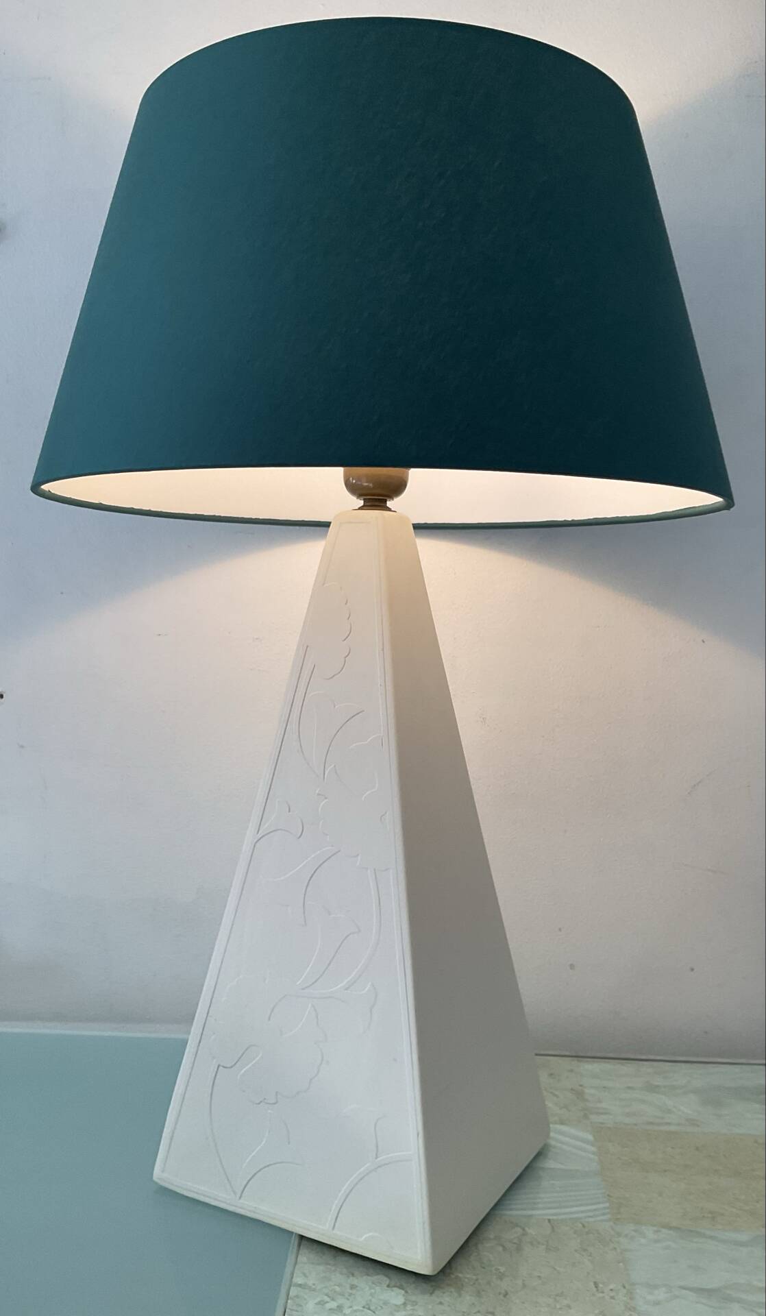 Vintage ceramic lamp by Louis Drimmer from the 70s-80s.